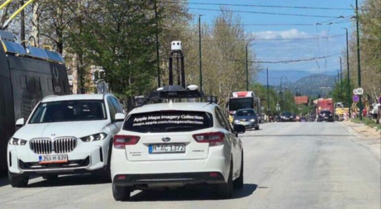 Apple Maps vozilo. Avaz