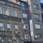Požar u Sarajevu: Gorio balkon na Marijin Dvoru