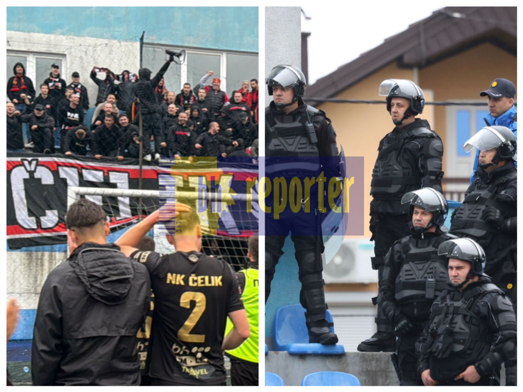 Nakon utakmice Tuzla City – Čelik Zenica incident: Intervenisala policija, više policijskih službenika povrijeđeno