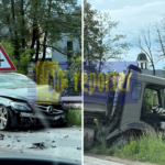 Teška nesreća u Kalesiji: Sudarili se automobil i kamion, jedna osoba povrijeđena
