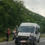 Teška nesreća u BiH: Pala kašika sa bagera, sudarili se kamion i kombi