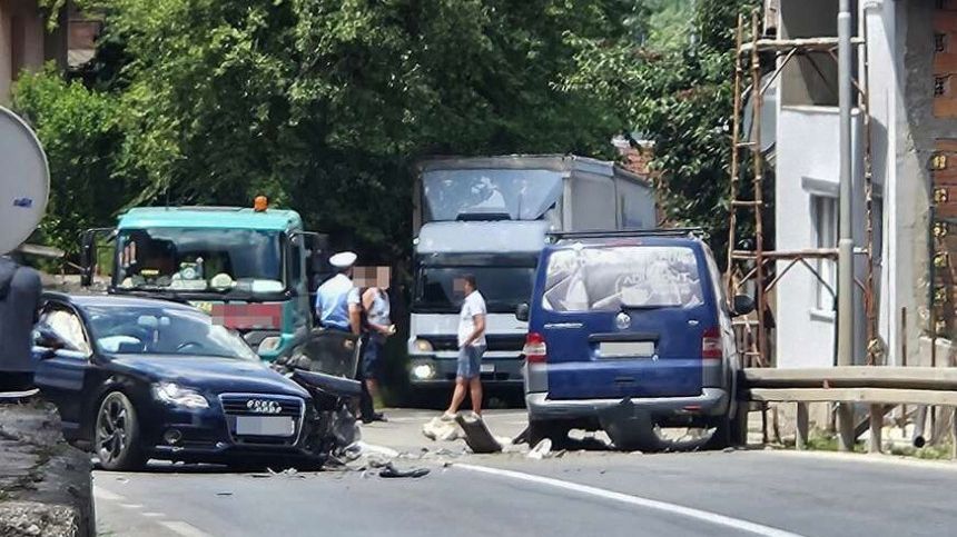 Sudar na putu Zvornik-Milići. RTV BN