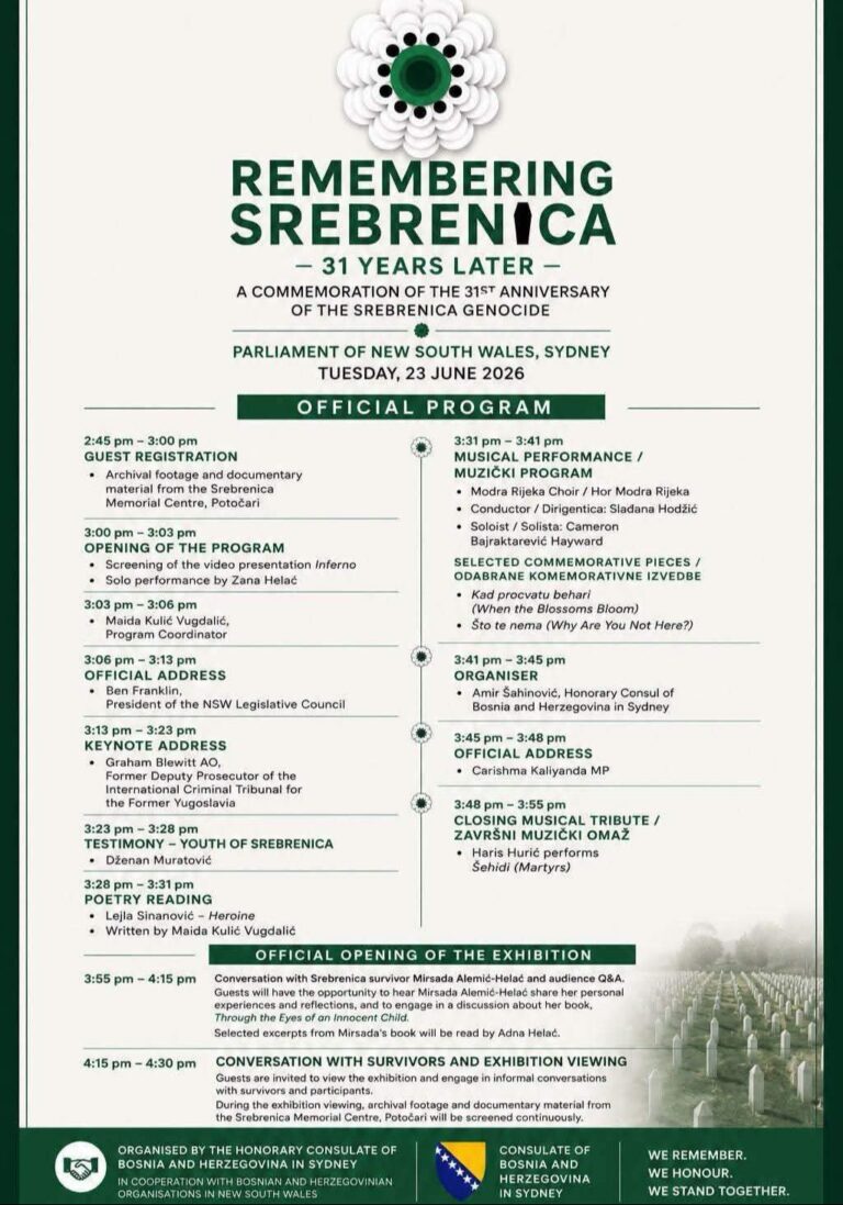 Najavni plakat. Screenshot