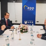 Izetbegović se sastao sa šefom EPP-a Manfredom Weberom: U fokusu evropski put BiH i nadolazeći izbori