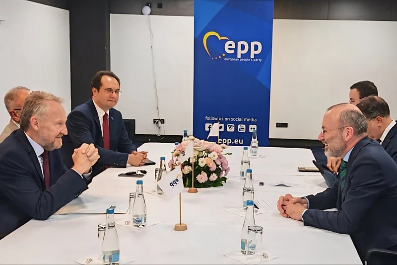 Izetbegović se sastao sa šefom EPP-a Manfredom Weberom: U fokusu evropski put BiH i nadolazeći izbori