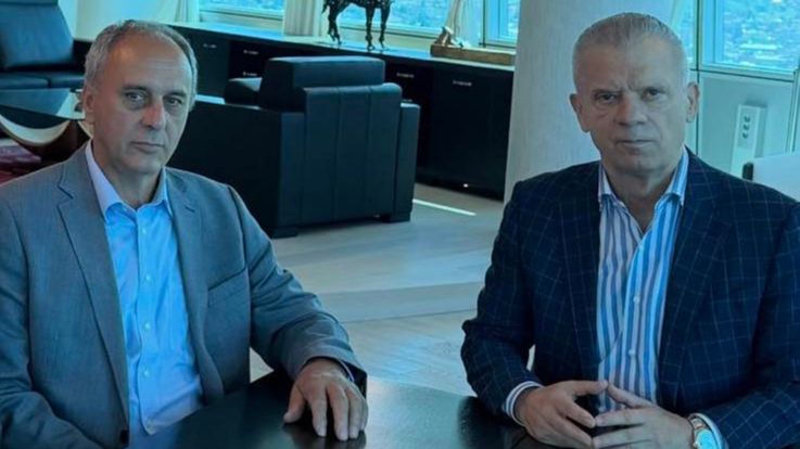 Fahrudin Radončić i dr. Fadil Imširović. SBB