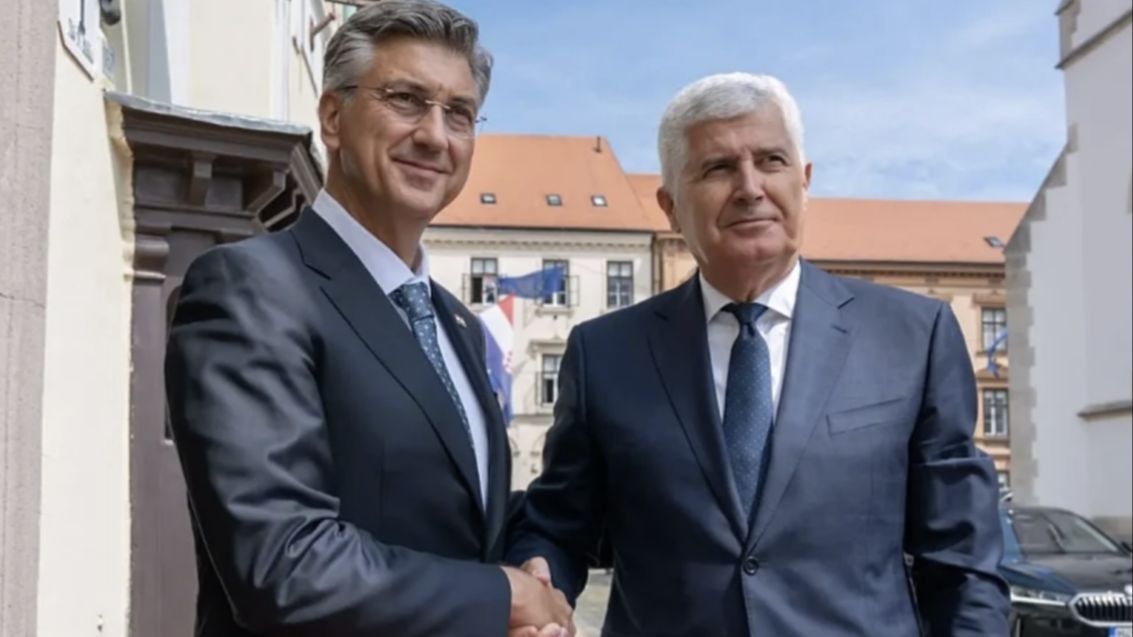 Plenković i Čović. PS BiH