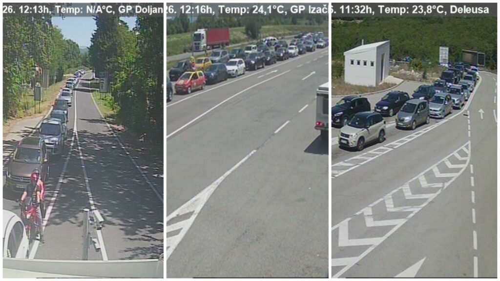 Kolaps na granicama: Kilometarske kolone na izlazu i ulazu u BiH