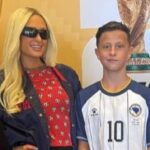 Sin Miralema Pjanića u dresu BiH fotografirao se s Paris Hilton na utakmici u San Francisku