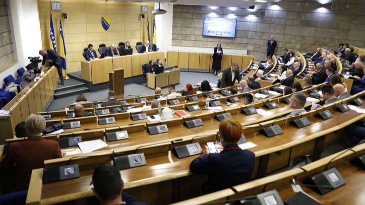 Sjednica Doma naroda PFBiH. Amer Kajmović