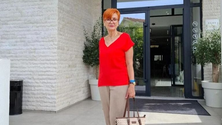 Divna Vasić iz Višegrada. Srna