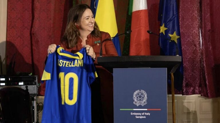 Sarah Eti Castellani. Ambasada Italije u BiH