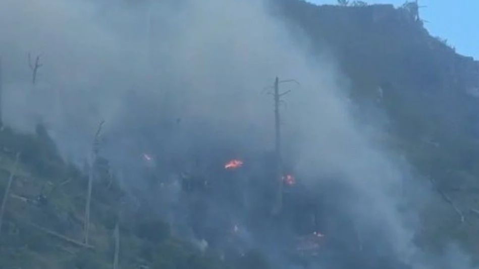 Ponovo se aktivirao požar. Screenshot