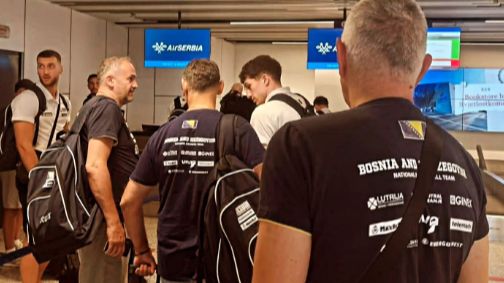 Košarkaši BiH otputovali u Beograd pred duel sa Srbijom, poznato na koga računa selektor Đerđa