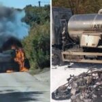 Video / Horor na Gorancima: Motocikl se sudario s vatrogasnim vozilom, oba vozila izgorjela
