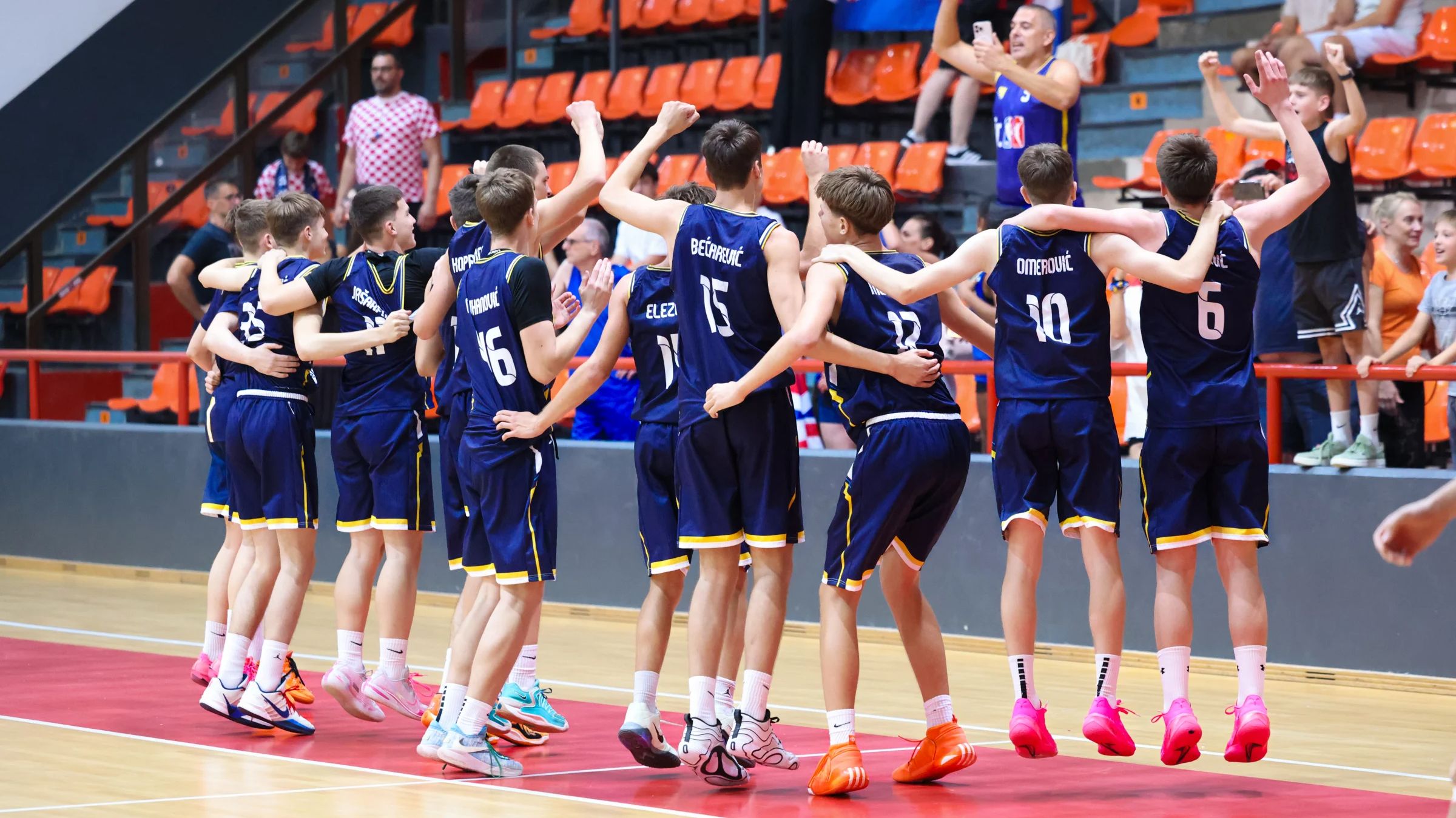 Kadeti BiH. FOTO: FIBA