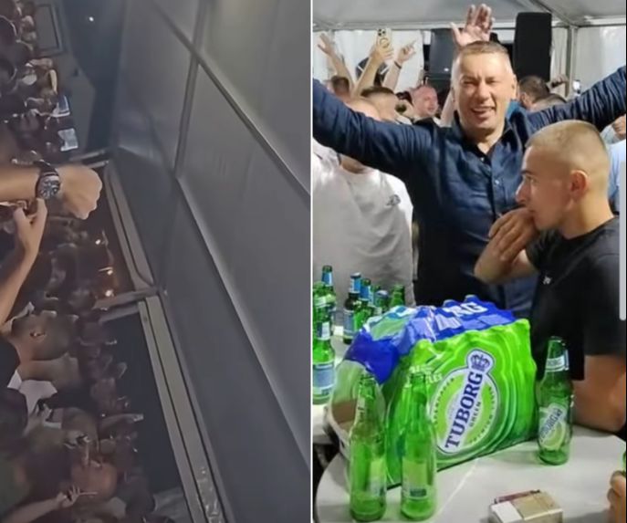 I Nešić pjeva na narodnom vašaru. Screenshot