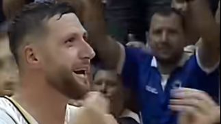 Video / Nurkić prepoznatljivim gestom proslavio važne poene, Italijani kažu da je provocirao