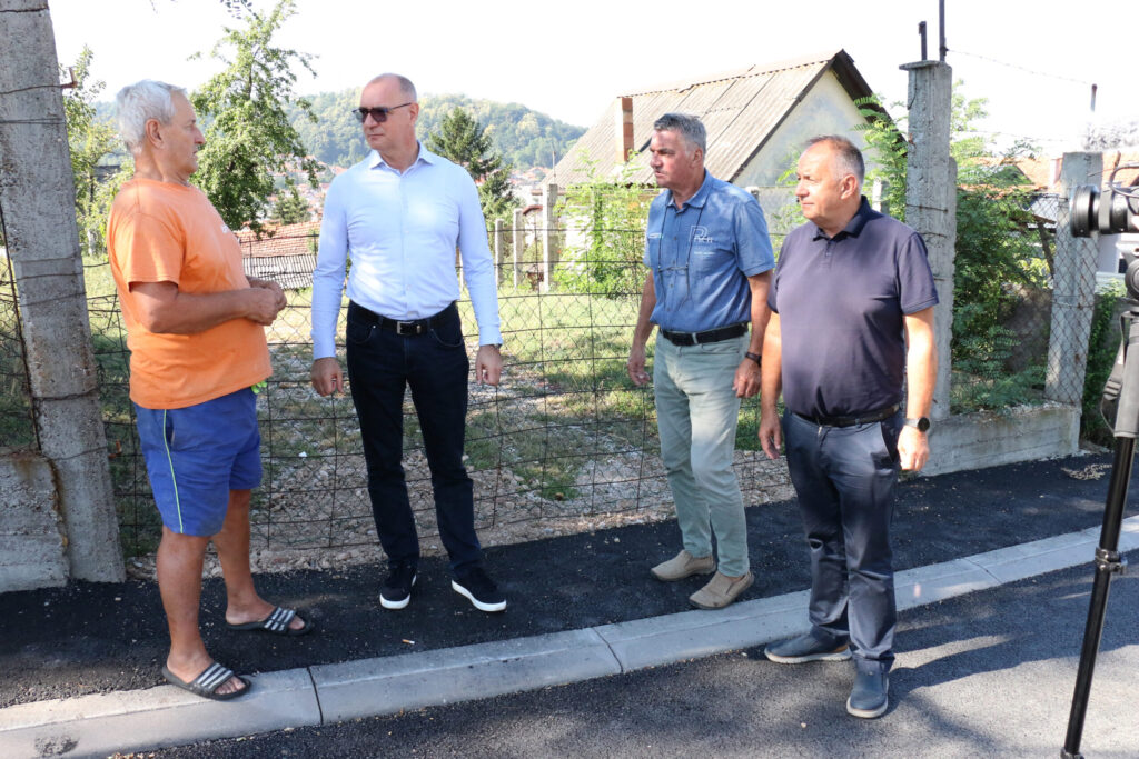Završena prva faza sanacije saobraćajnice u ulici Borić (FOTO)