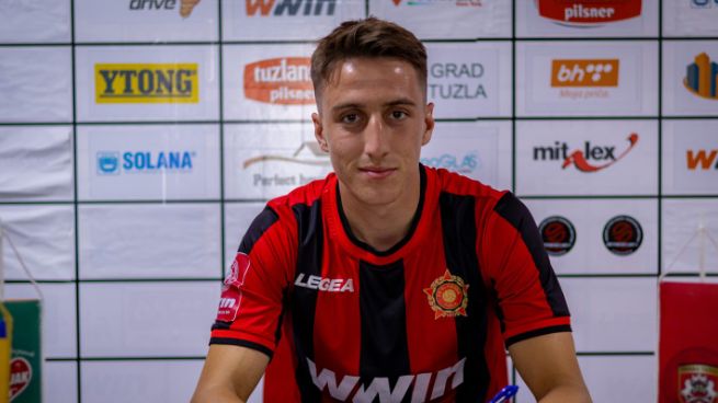 Tarik Kapetanović se vratio u Slobodu. FOTO: FK Sloboda