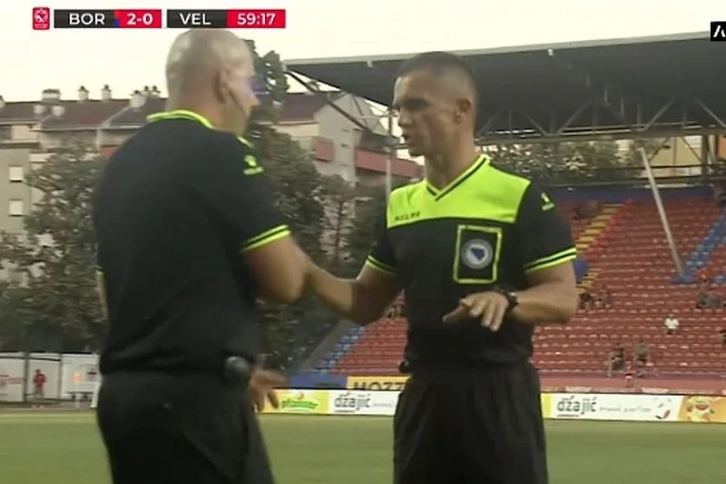 Musić prekinuo utakmicu u Banjoj Luci (Foto: Screenshot)