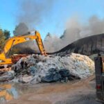 Ugašen požar u Grudama, krenula sanacija požarišta