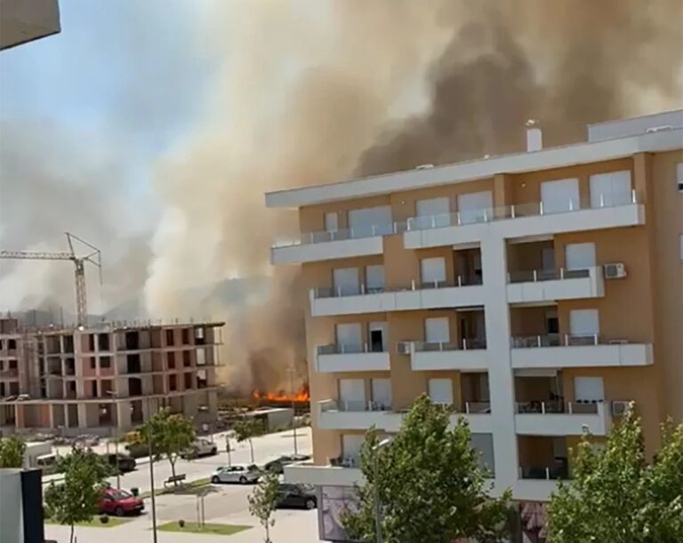 Veliki požar kod Čapljine. Bljesakinfo