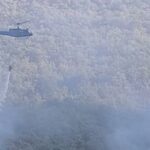 Požar kod Konjica i dalje aktivan: Od ranog jutra u akciji gašenja i helikopter OS BiH