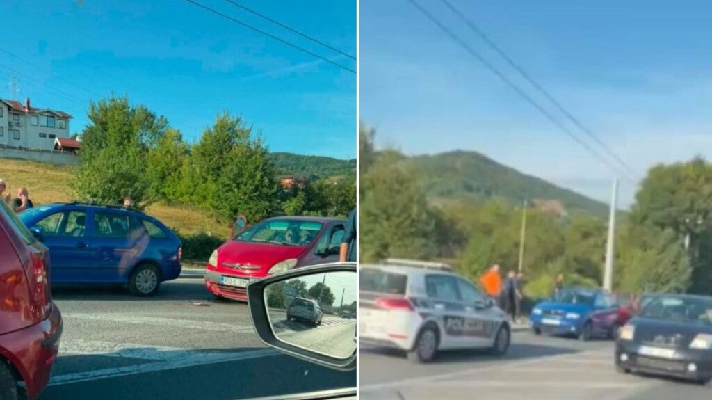 Sudarili se Škoda i Citroen na ulazu u Vogošću, nastale gužve