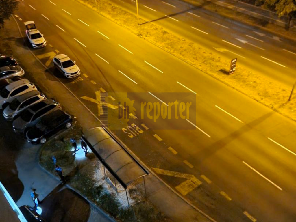 Tuzla: Automobilom se zabio u autobusku stanicu na Južnoj magistrali u Tuzli, potom pobjegao s mjesta nesreće