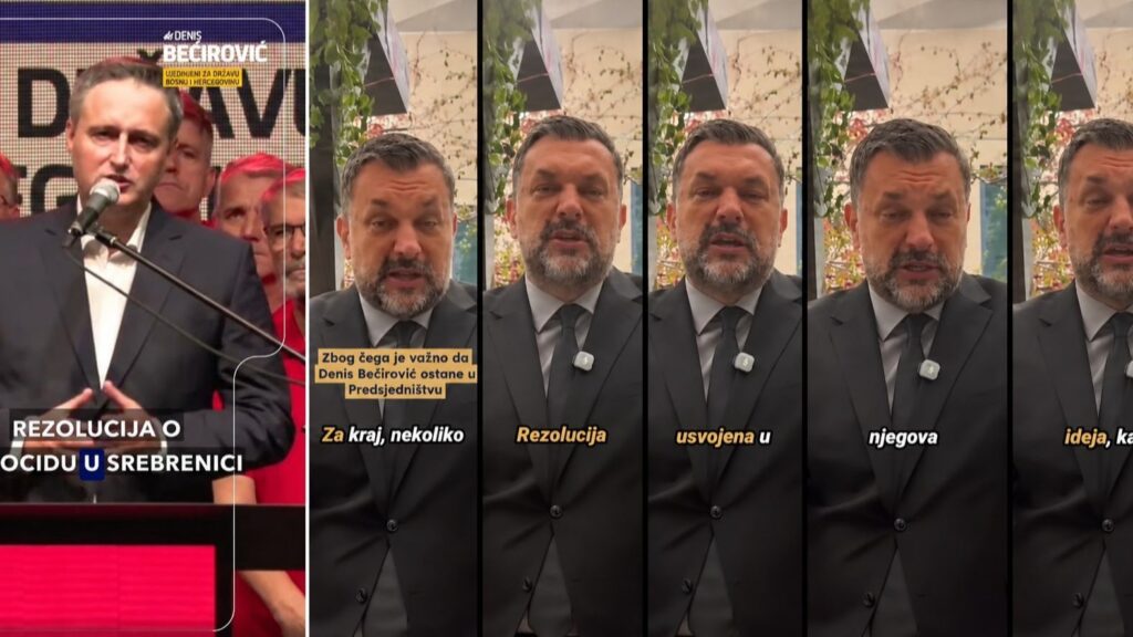 Kad u utrci za mandate dotakneš političko dno: Bećirović ukrao ideju Majki Srebrenice