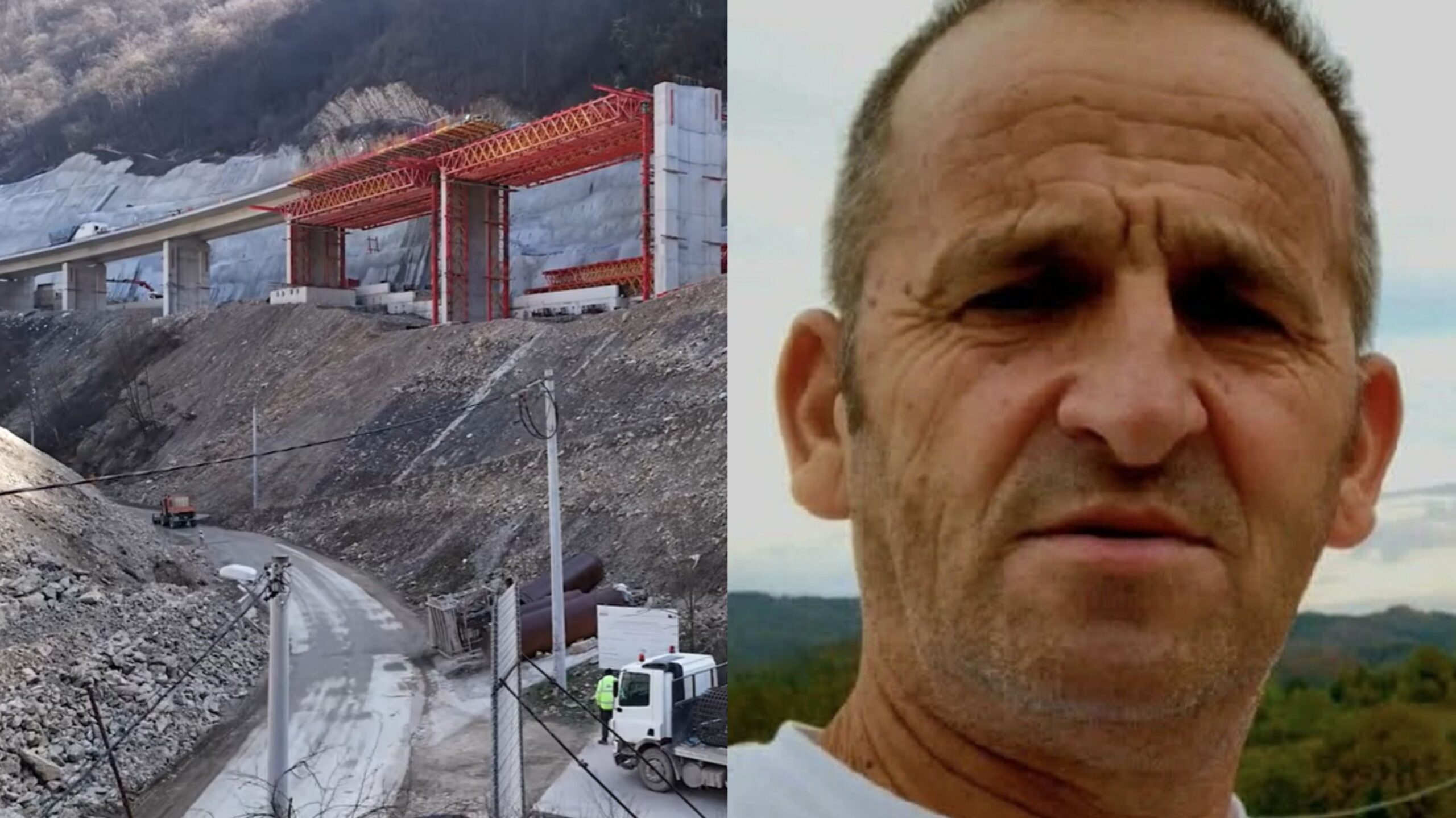 Radovi na dionici Vranduk–Ponirak gdje je došlo do nesreće. E. Trako/Avaz