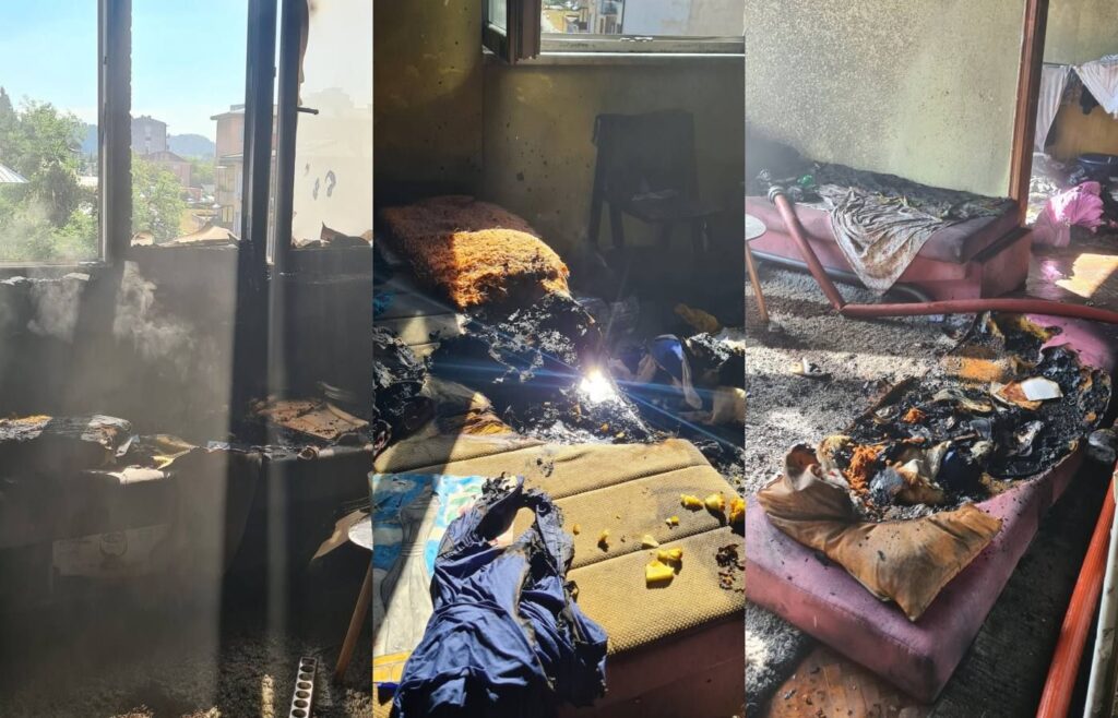 Drama na Tušnju: Požar izbio u stanu, vatrogasci spriječili veću katastrofu
