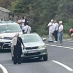 Teška saobraćajna nesreća na putu Konjic – Bradina, motociklista hitno prevezen u bolnicu