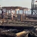Veliki požar poharao popularnu plažu u Ulcinju: Istražuje se da li je vatra podmetnuta