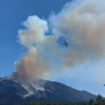 I dalje aktivan požar na Čvrsnici: Air tractor izvršio šest preleta