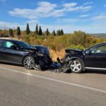 Težak sudar tri automobila na putu Mostar – Čitluk: Dvije osobe prevezene u bolnicu