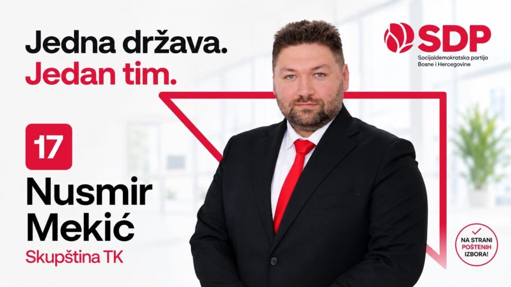 Nusmir Mekić: ne tražim posao u politici, želim mijenjati sistem iznutra