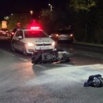 Sudar na M-17 kod Mostara: Motociklista povrijeđen, Audi teško oštećen