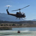 Borba iznad Čvrsnice: Helikopter OS BiH gasi požar na 1.850 metara