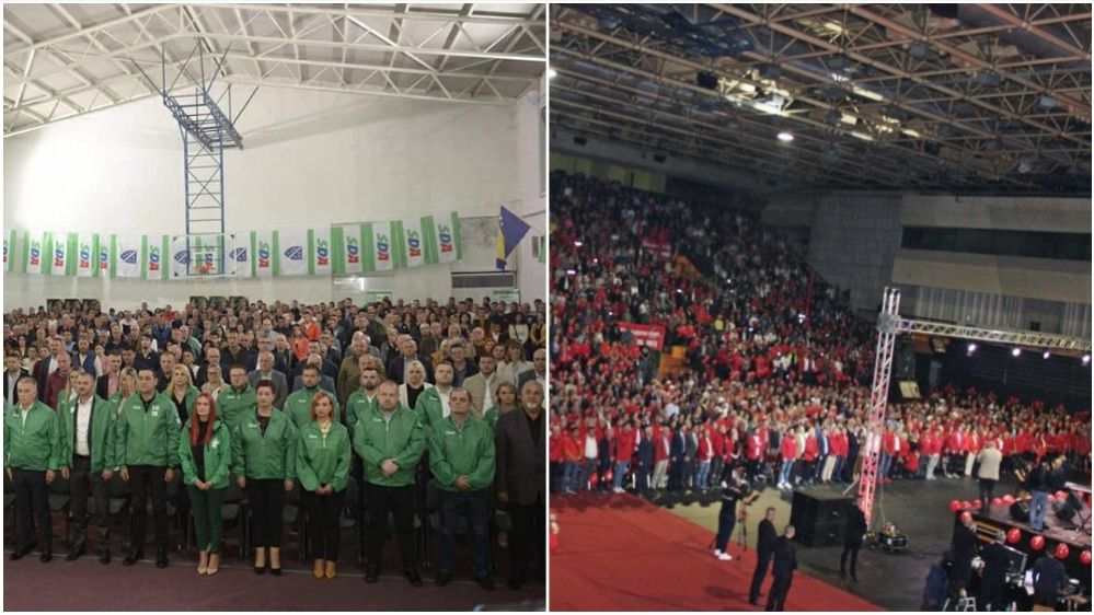 Raniji skupovi SDA i SDP-a. Facebook