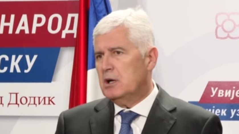 Dragan Čović. Screenshot