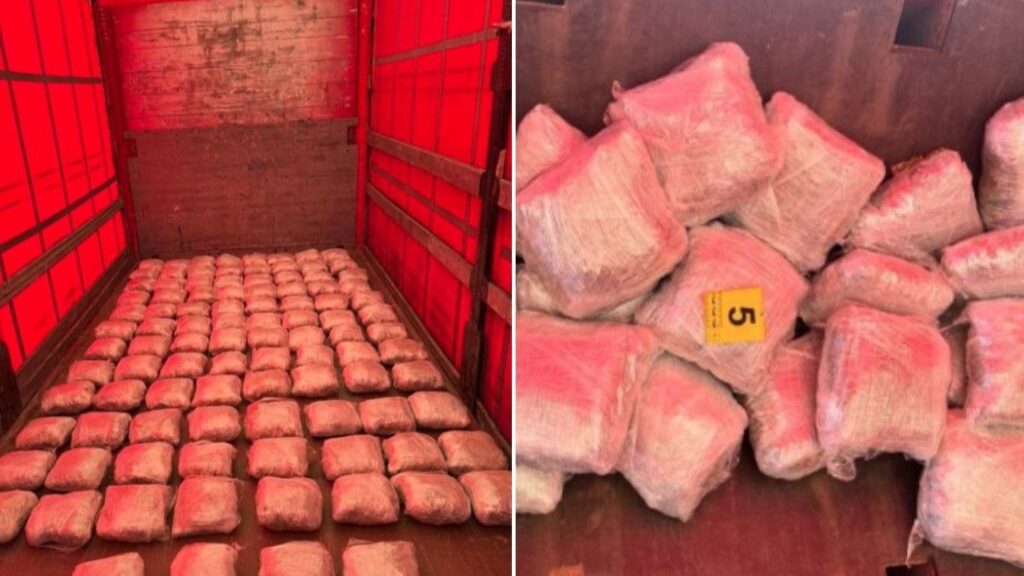 U šleperu pronađeno oko 100 kilograma droge, uhapšen muškarac iz Konjica