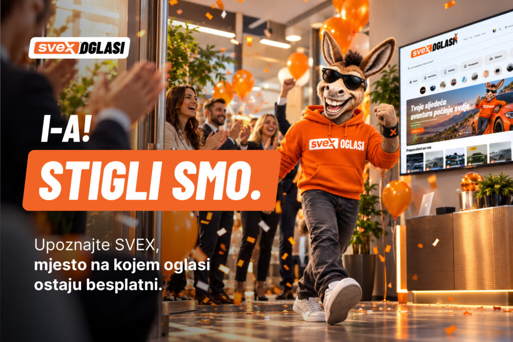 I-A! Stigli smo. Upoznajte SVEX – mjesto na kojem oglasi ostaju besplatni