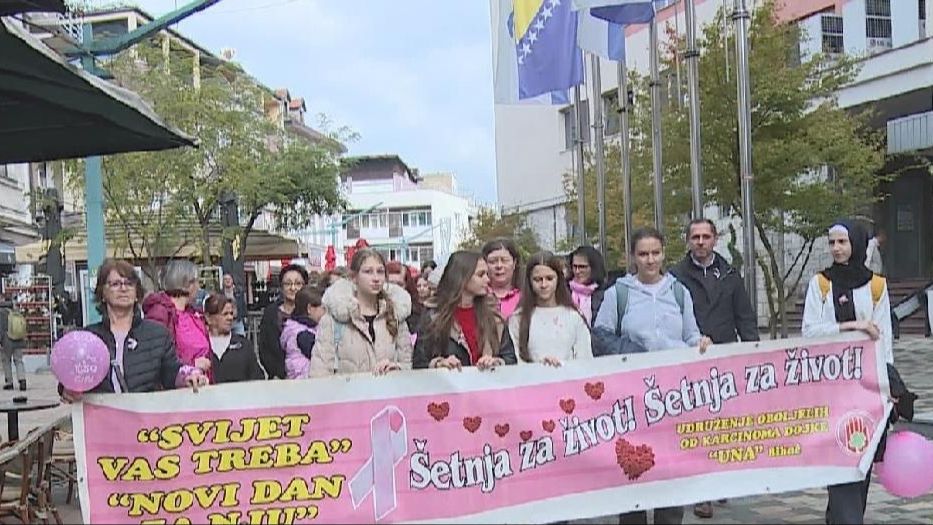 Bihać poslao snažnu poruku: Žene oboljele od karcinoma dojke nisu same